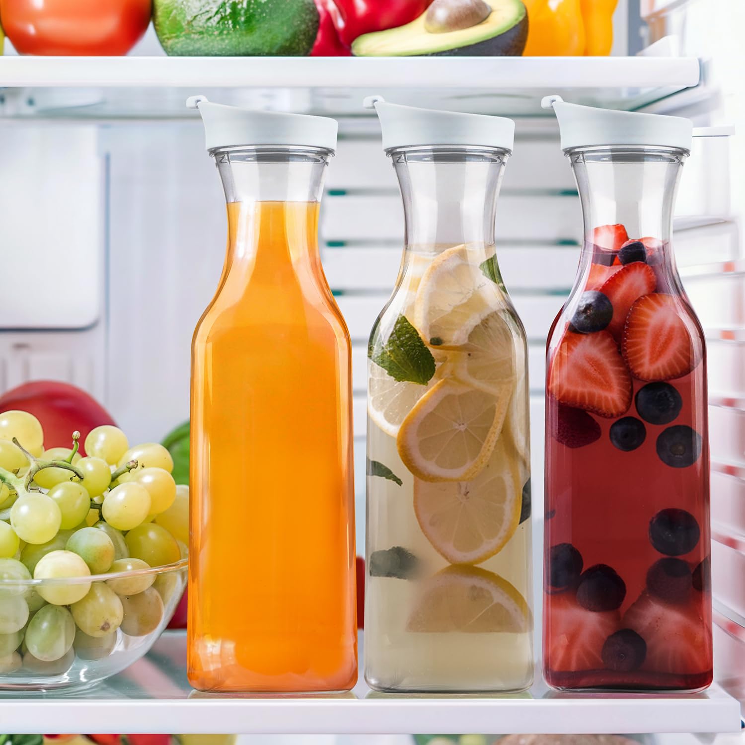 GUSTO 50 onzas para agua y té frío, solución práctica para reuniones