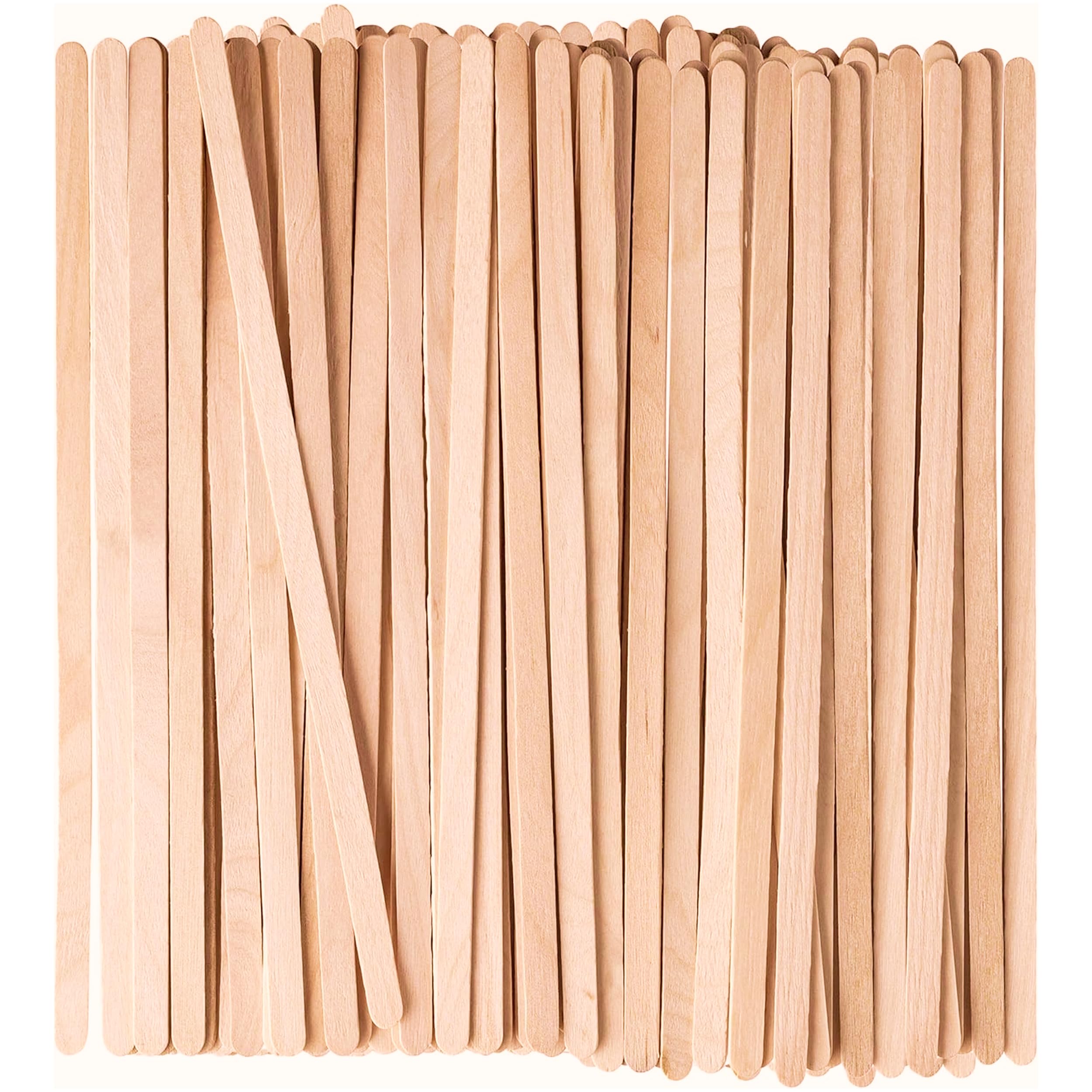 GUSTO palitos de café de madera, 7,5 pulgadas, en empaque 1000, ideales para remover bebidas.