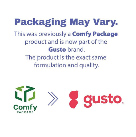 GUSTO palitos ecológicos de 7,5 pulgadas, longitud ideal para tazas y copas.