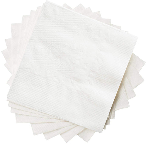 GUSTO servilletas de bebida blancas en empaque, ideal para servir cócteles.
