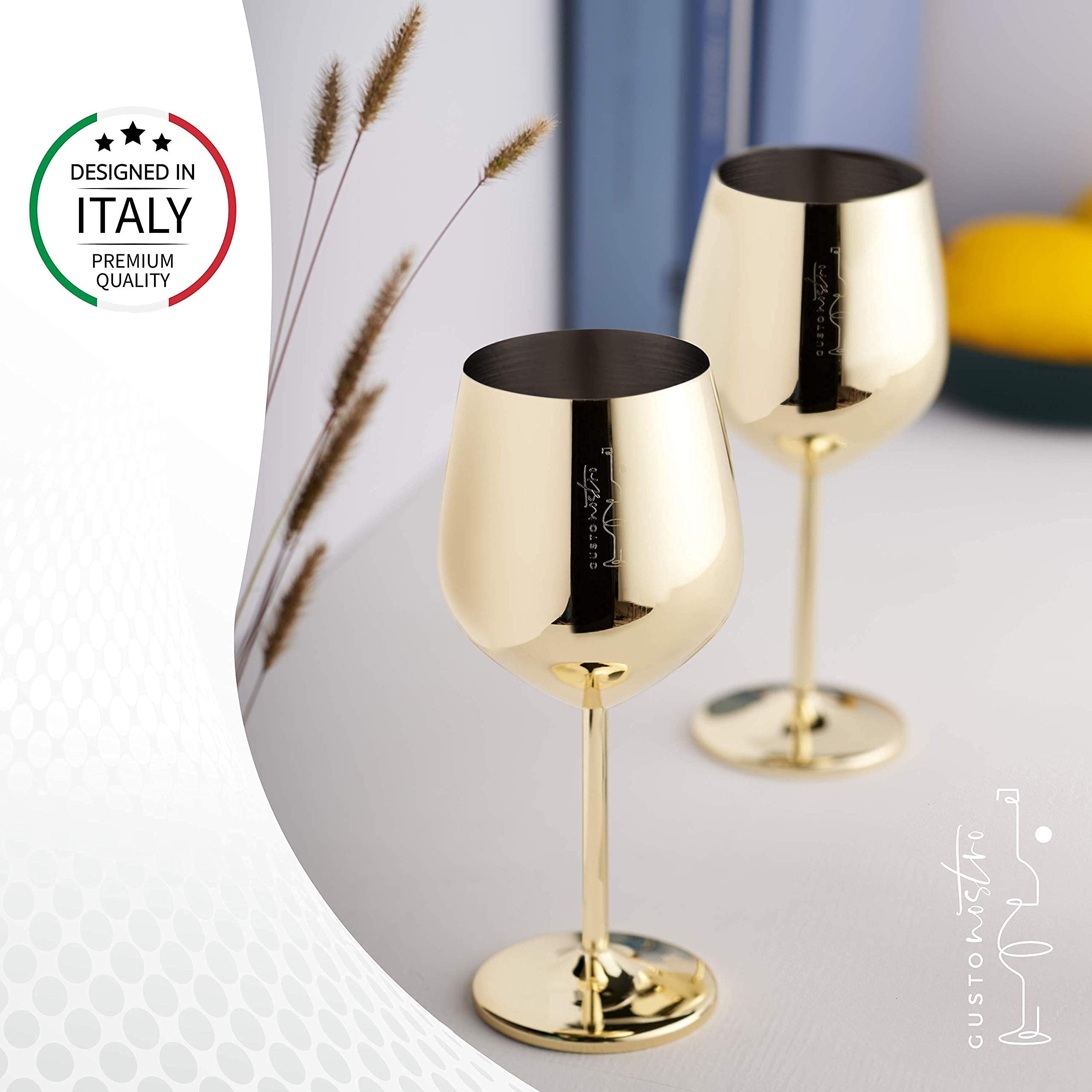 Copa de vino para eventos al aire libre Gusto Nostro, 18 oz