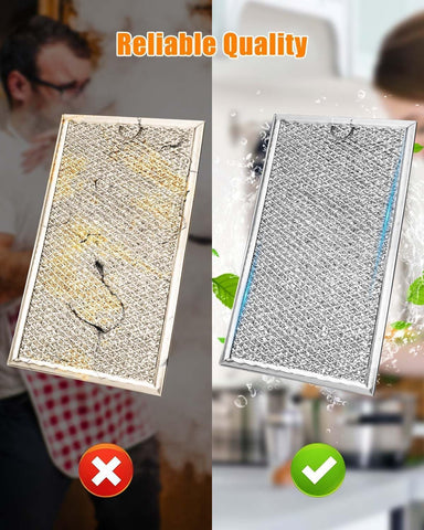 Filtro de microondas de aluminio resistente al calor, duradero y fácil de limpiar.
