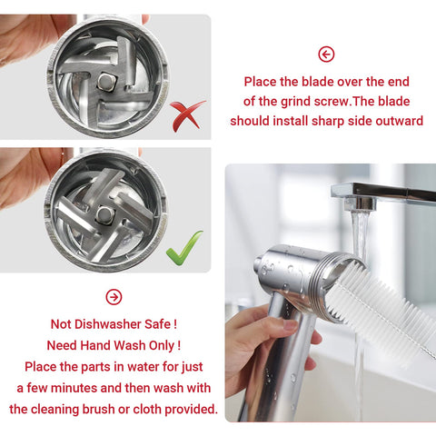 GVODE boquillas de embutir para KitchenAid: control preciso y relleno uniforme.