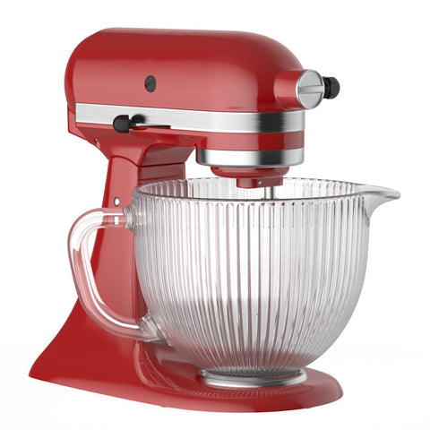 GVODE cuenco de vidrio para KitchenAid con pico vertedor para verter con control