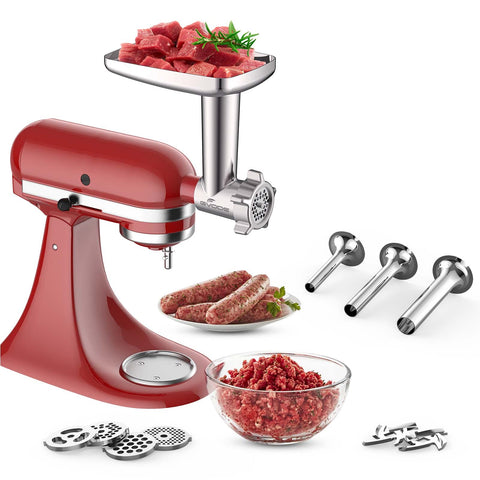 GVODE diseño metálico para KitchenAid, mayor durabilidad en la molienda.