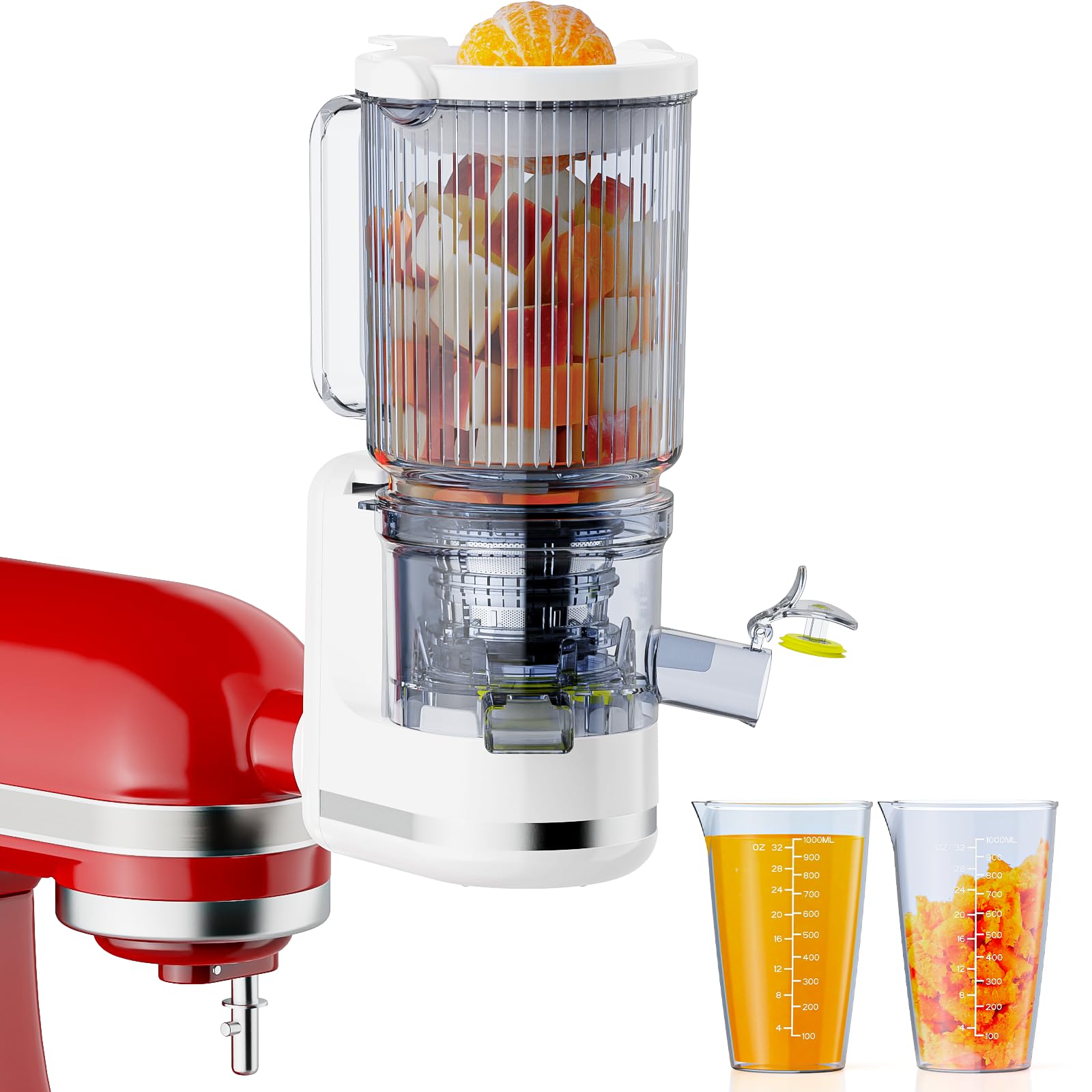 GVODE accesorio de prensado frío para KitchenAid conserva nutrientes y sabor.