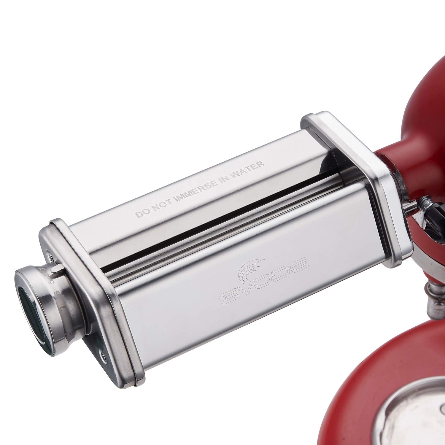 GVODE rodillo de pasta para KitchenAid con 8 niveles para espesores consistentes