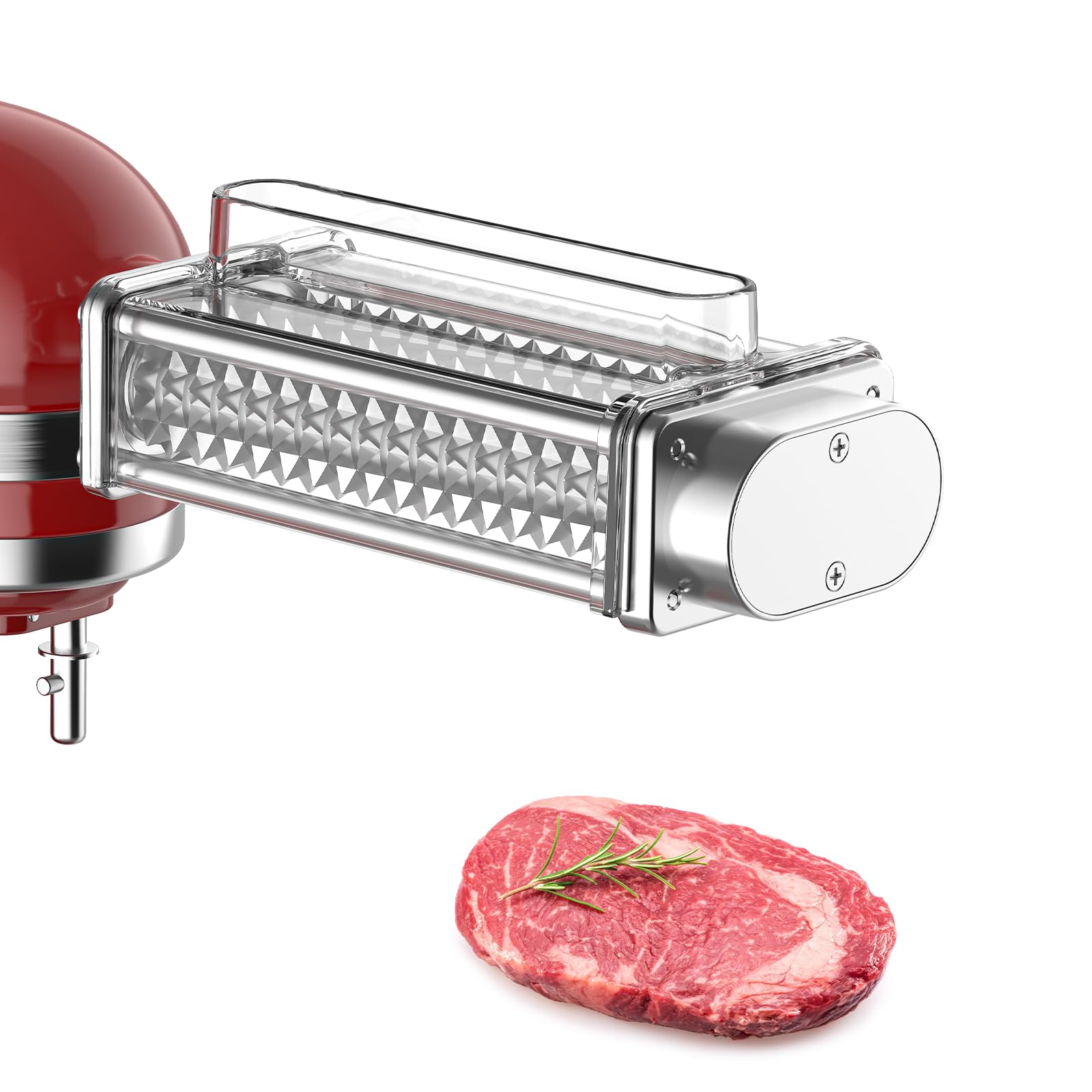 GVODE tenderizador de carne para KitchenAid con engranes de acero inoxidable para resultados consistentes