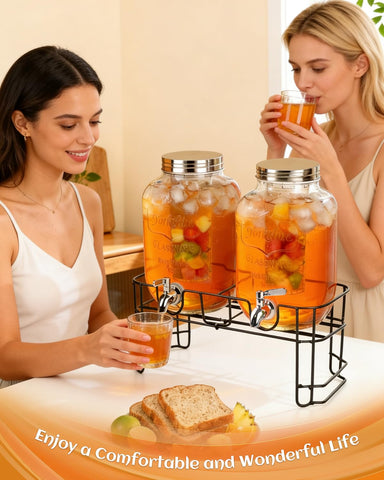 Conjunto GVUHR para servicio de bebidas en eventos.