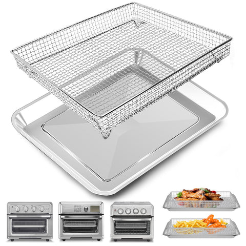 GWY cesto freidora para Cuisinart TOA-60-70, compatibilidad perfecta y cocción uniforme.