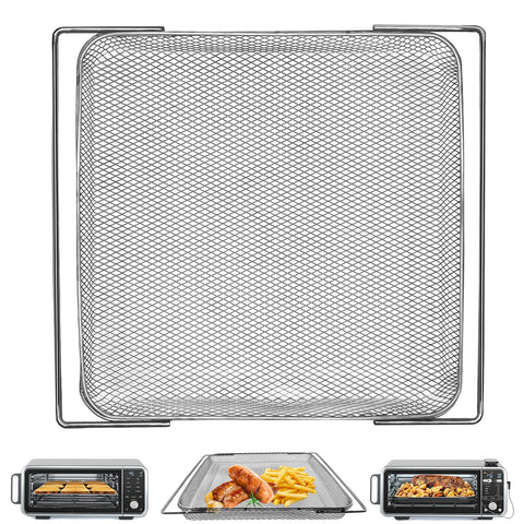 GWYXC bandeja de freidora para Ninja, malla para cocción más uniforme.