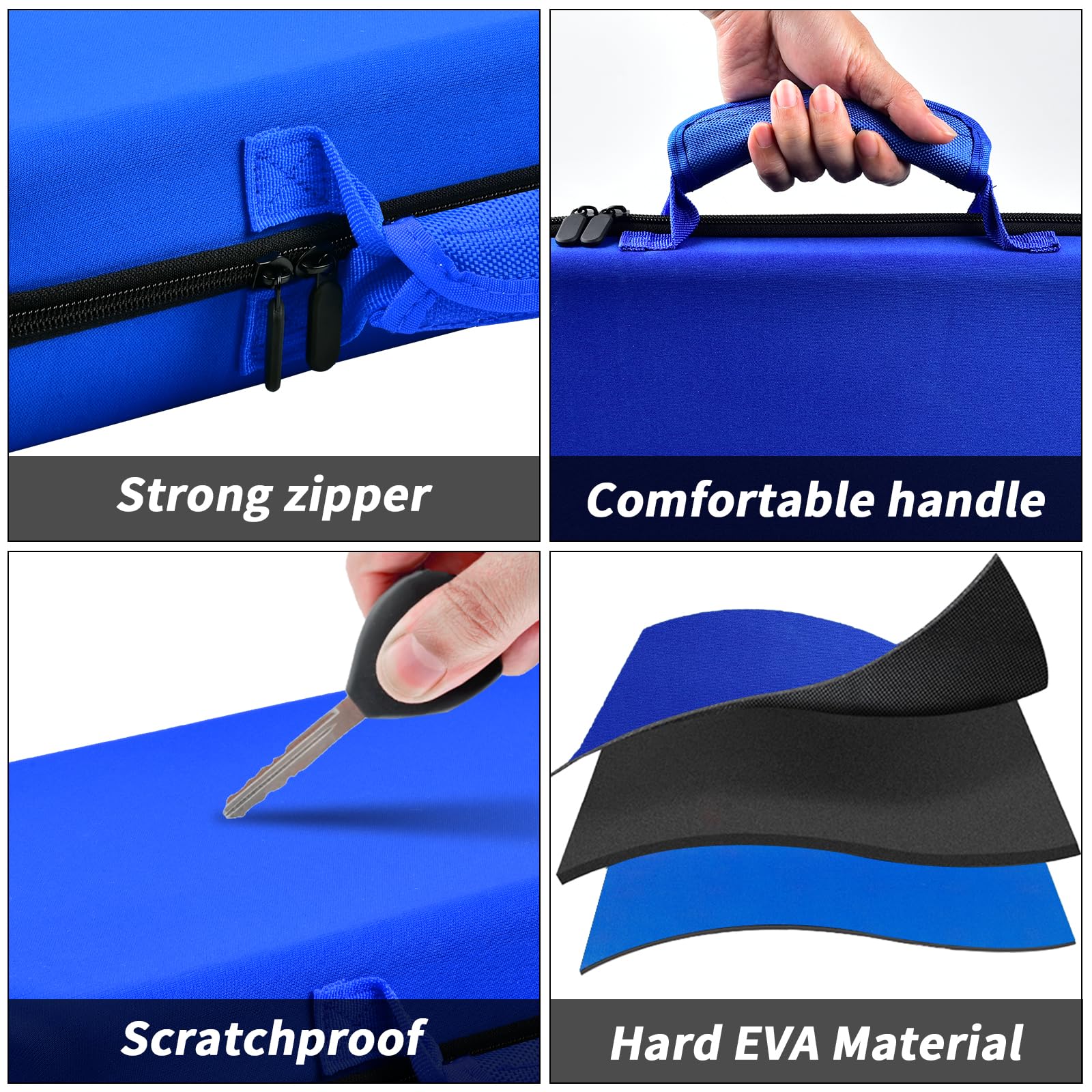 GWCASE dimensiones exteriores portátiles para mochila.