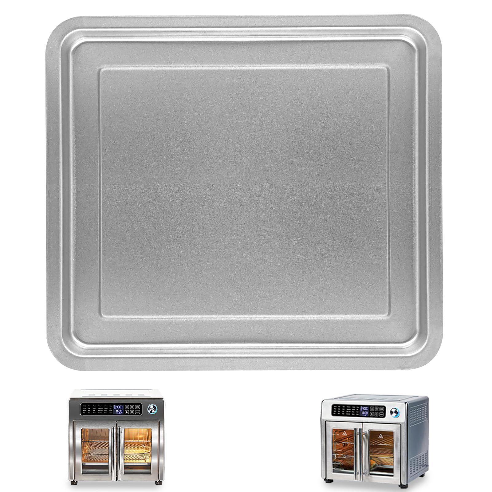GWY bandeja para freír al aire para Emeril Lagasse 26 Qt, dorado uniforme