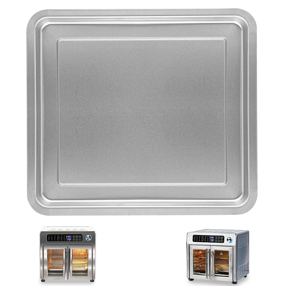 GWY bandeja para freír al aire para Emeril Lagasse 26 Qt, dorado uniforme