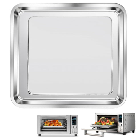 GWY bandeja de hornear para freidora de aire Nuwave Bravo, acero inoxidable, horneado uniforme.