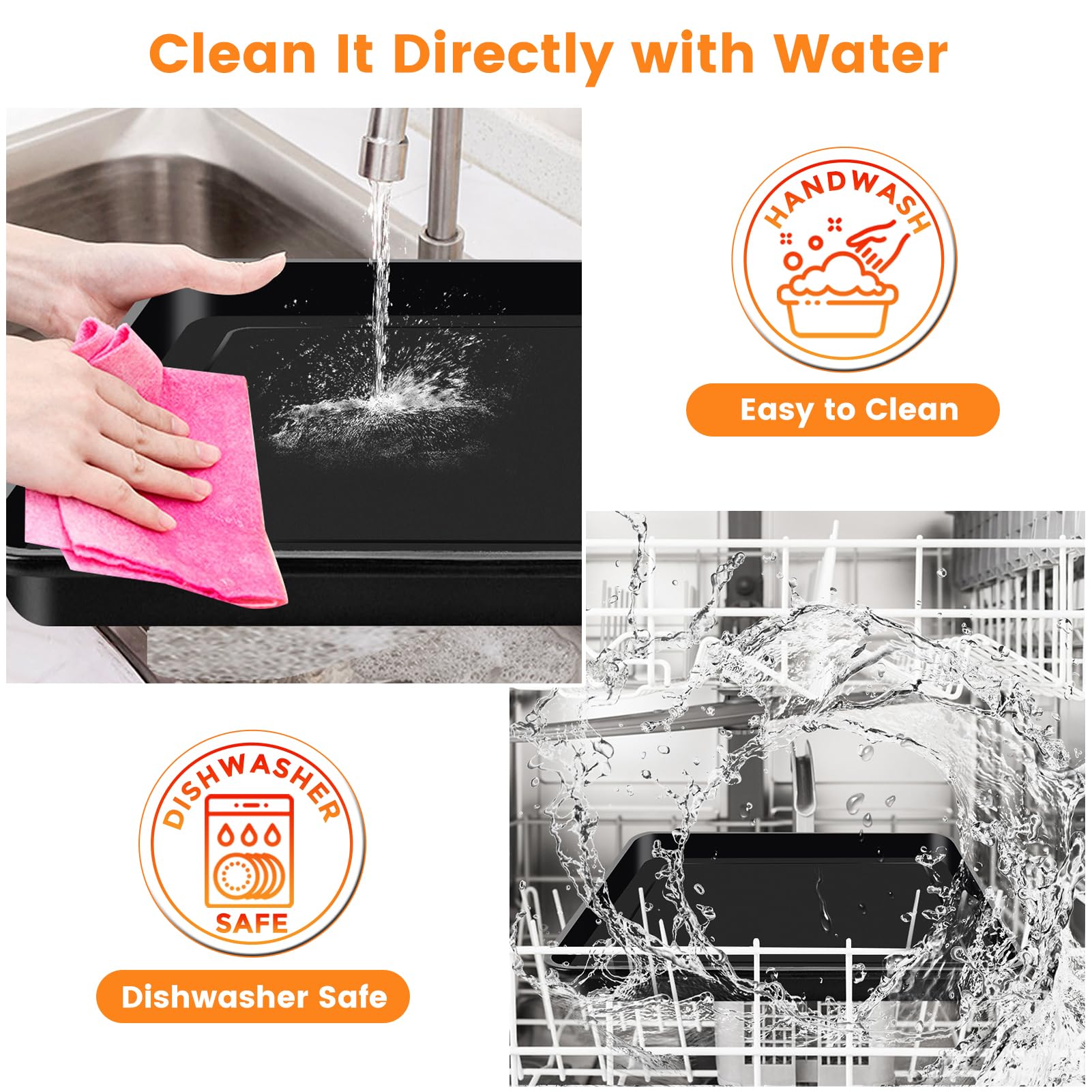 GWY tamaño 13x13 pulgadas, encaja perfectamente en hornos compatibles