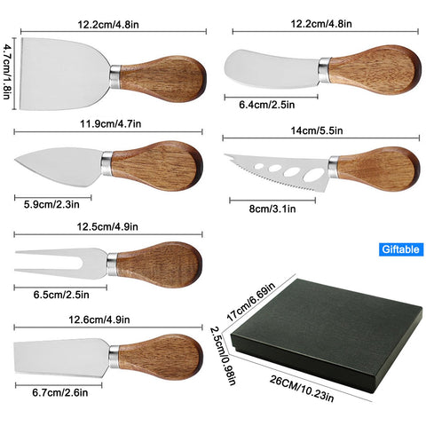 Cuchillo fino GXIQYL para láminas delicadas de queso.