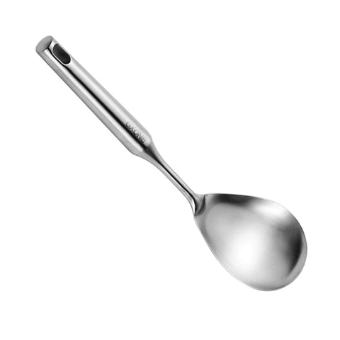 Cucharón GXONE grande en acero 304, ideal para servir sopas y caldos