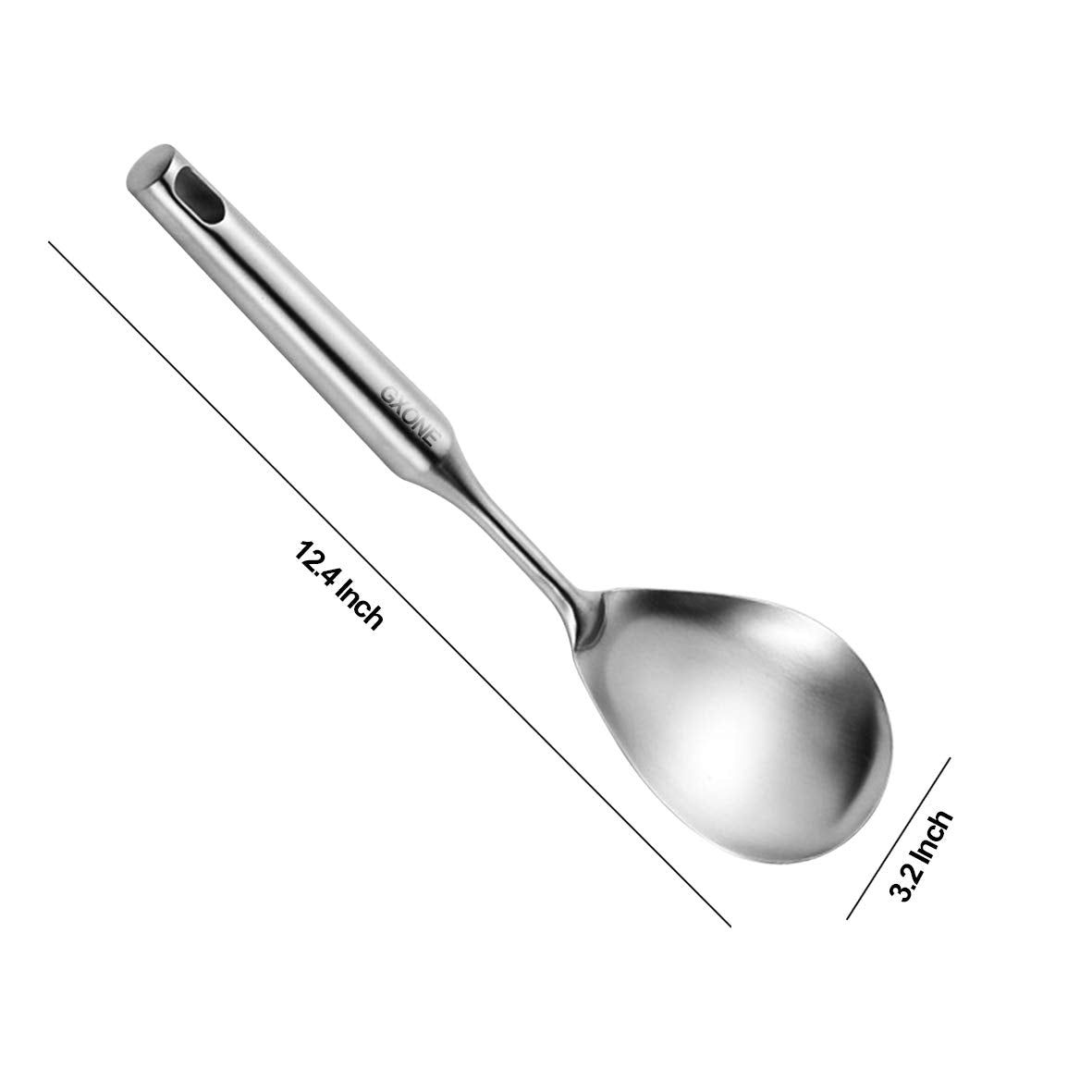 Cucharón GXONE con mango ergonómico y resistente al calor