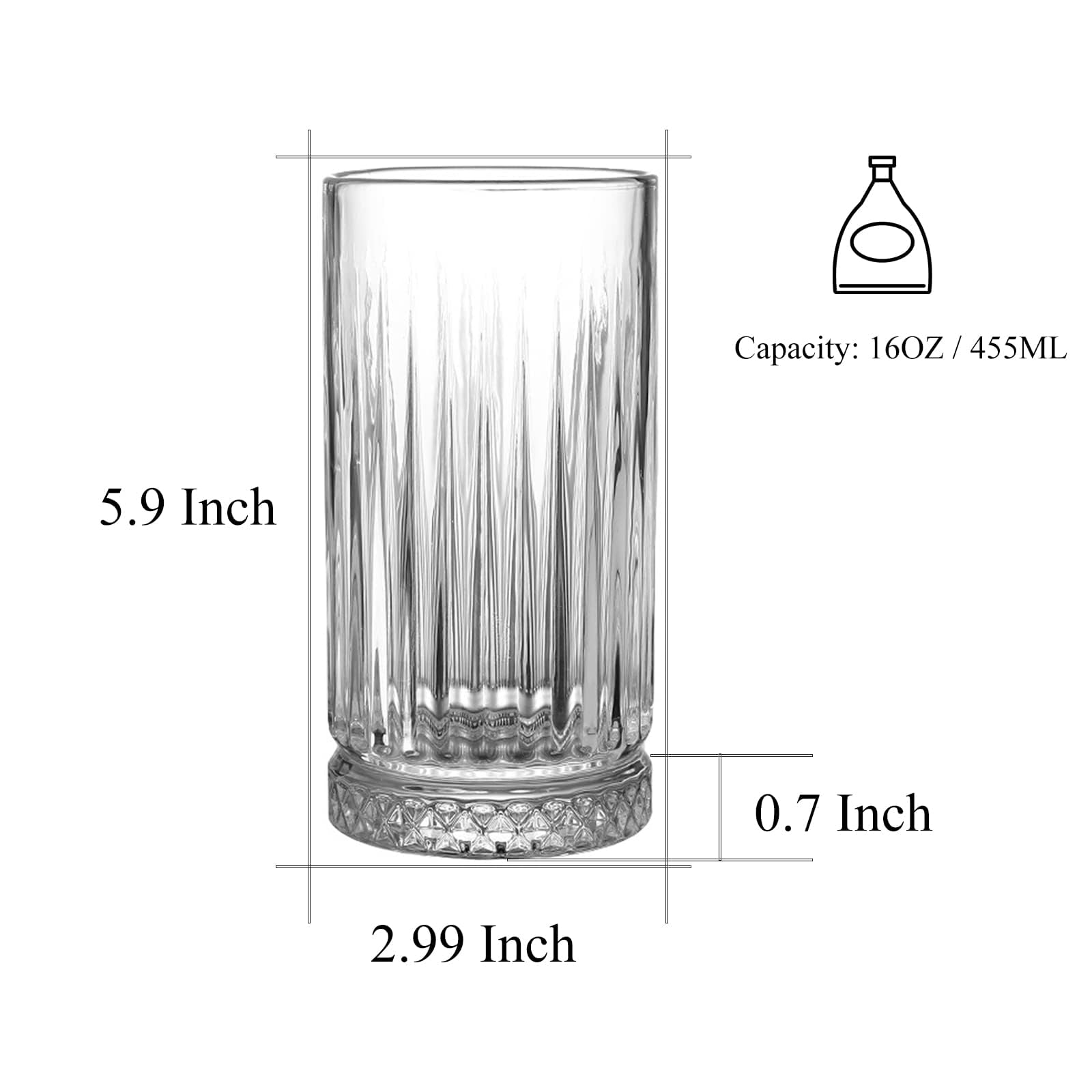 GYRUT cristal libre de plomo garantiza bebidas sin preocupaciones.