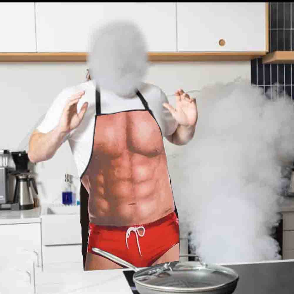 Delantal GZKLSMY uso versátil para cocina, parrilla y jardinería