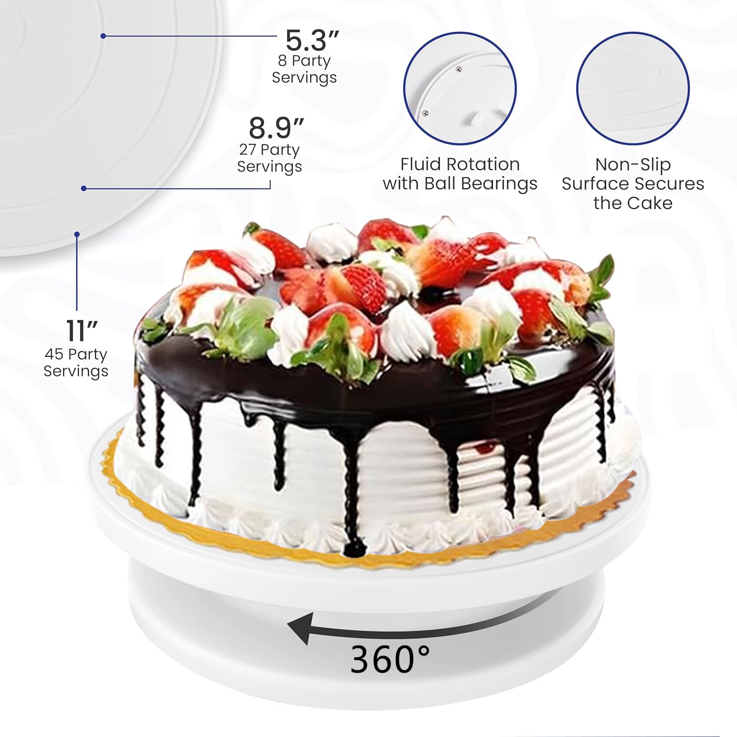 GZMAISULEE molde torta 4 pulgadas compacto para porciones pequeñas