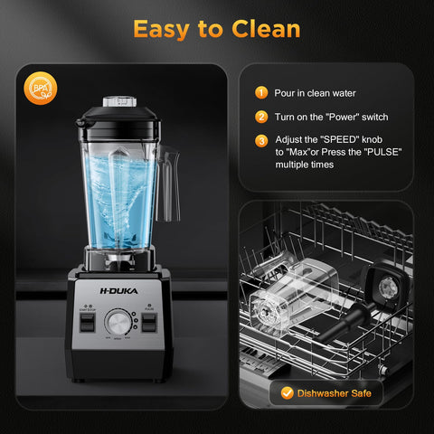 Contenedor libre de BPA H-Duka para bebidas seguras.