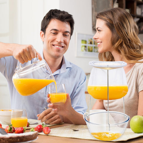 Escurridor Haawooky ideal para jalea y jugos en la cocina