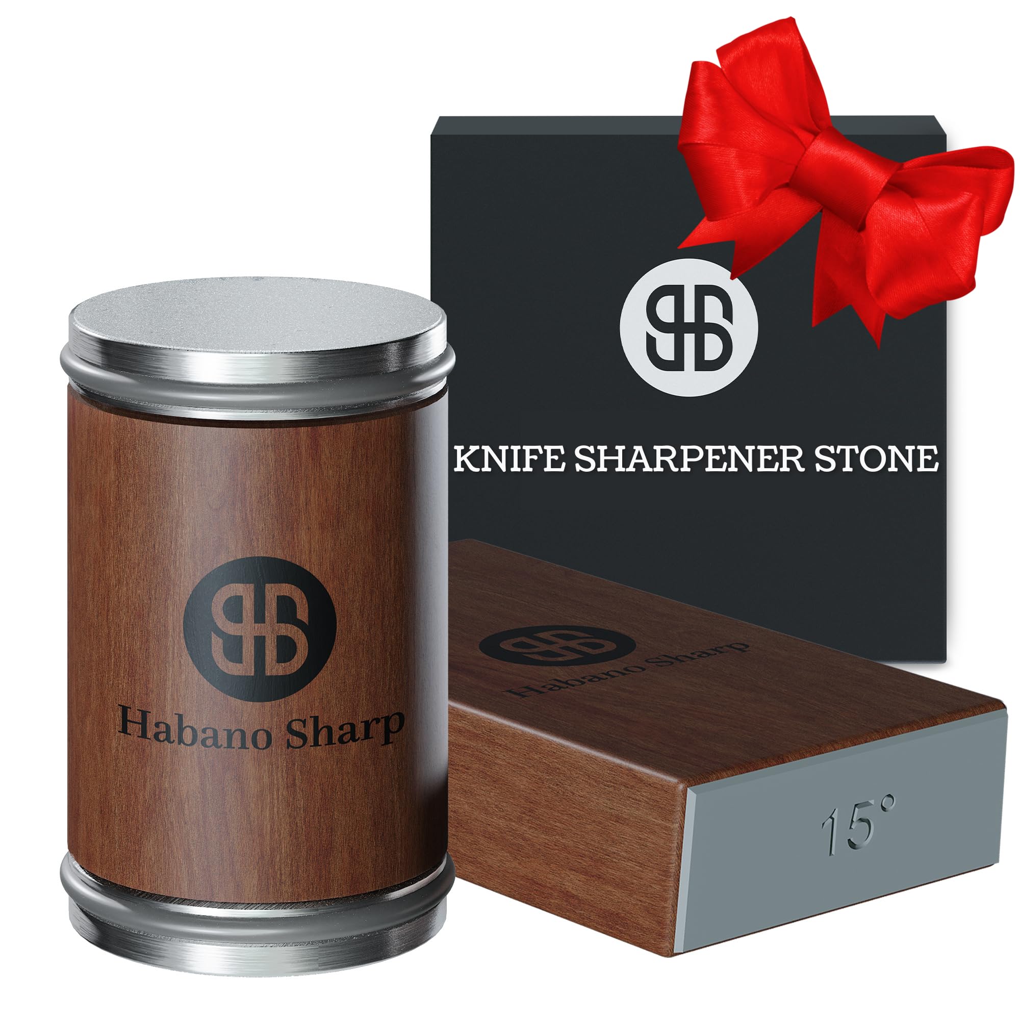Habano Sharp afilador rodillo navajas con base magnética estable.