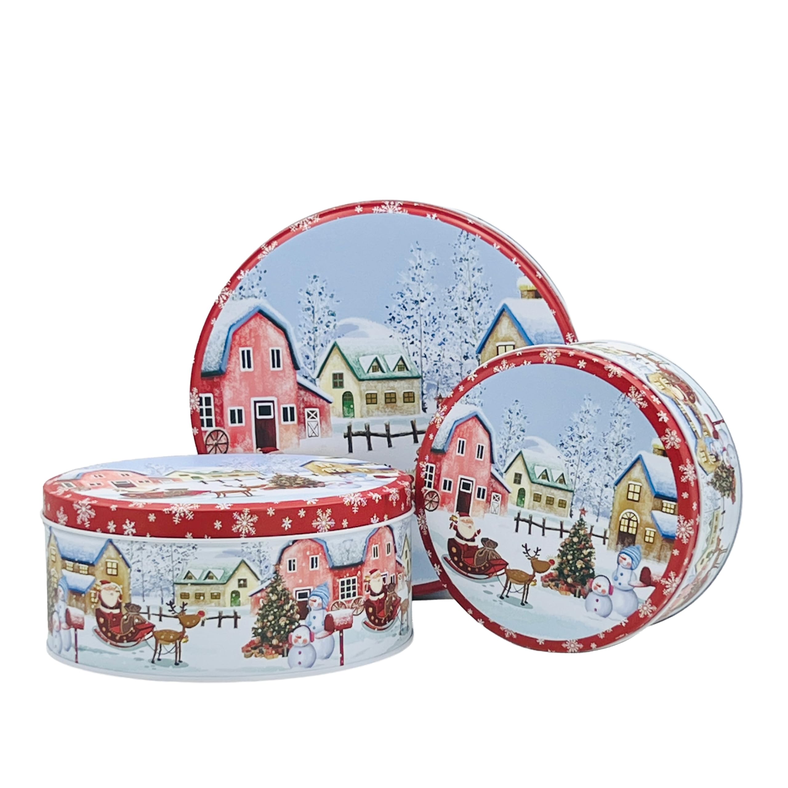 Lata mediana hadaaya, frontal, ideal para dulces y regalos pequeños