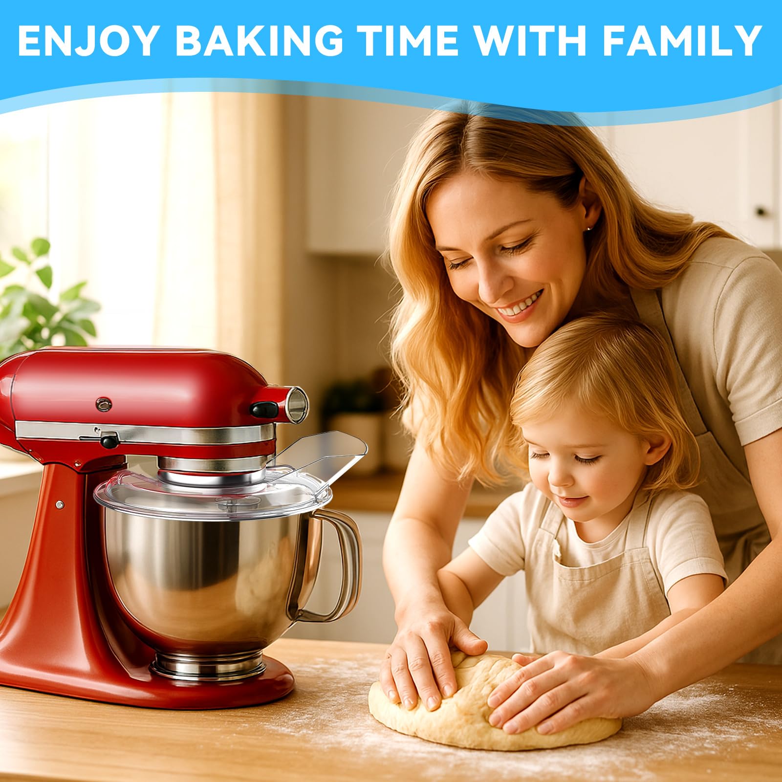 HAEGCKCA compatibilidad 4.5-qt: se ajusta a la mayoría de cuencos Kitchenaid