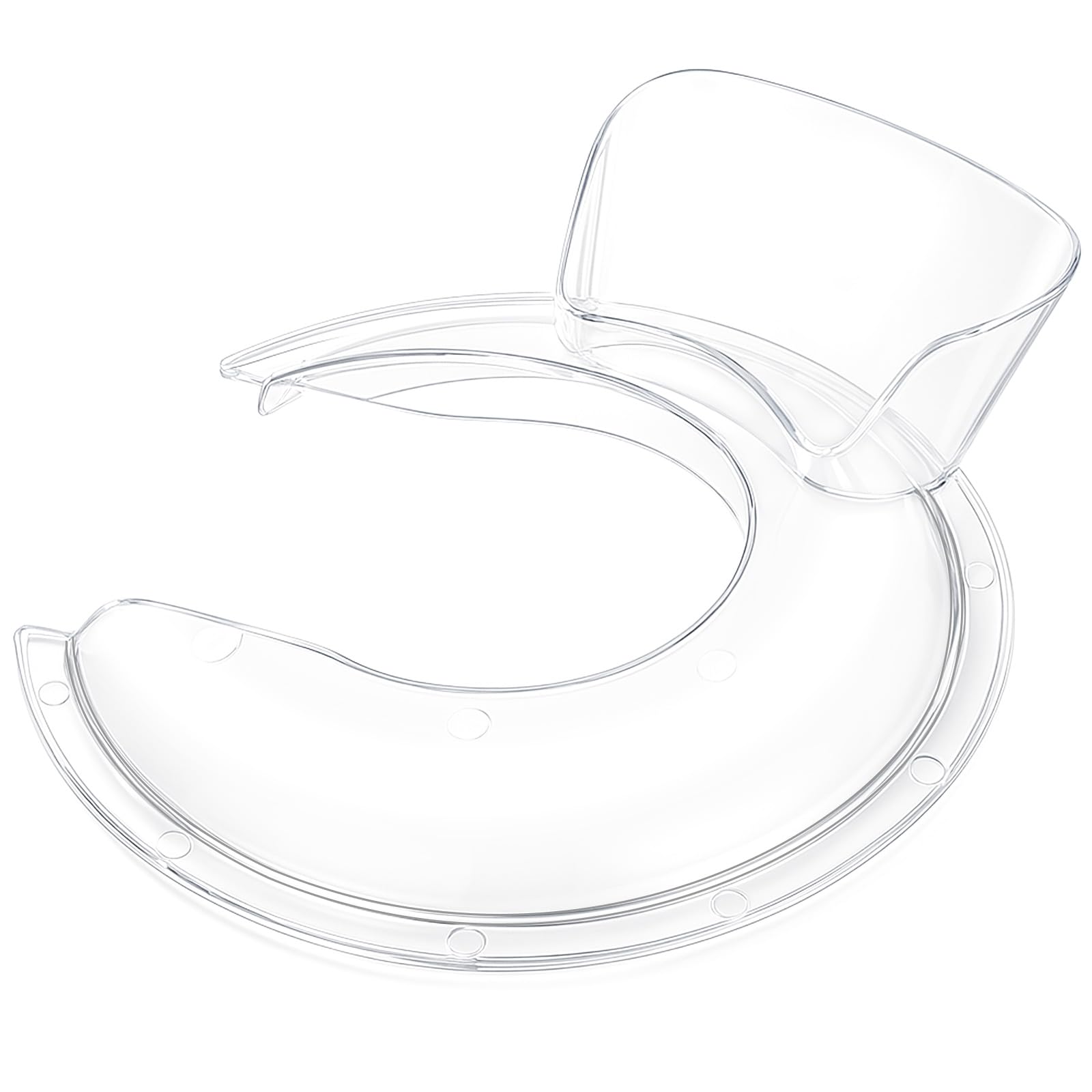 HAEGCKCA escudo vertido para Kitchenaid: protege la encimera durante mezclas 4.5-5 qt