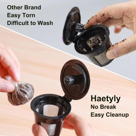 Haetyly opción ecoamigable que reduce residuos de cafe desechable
