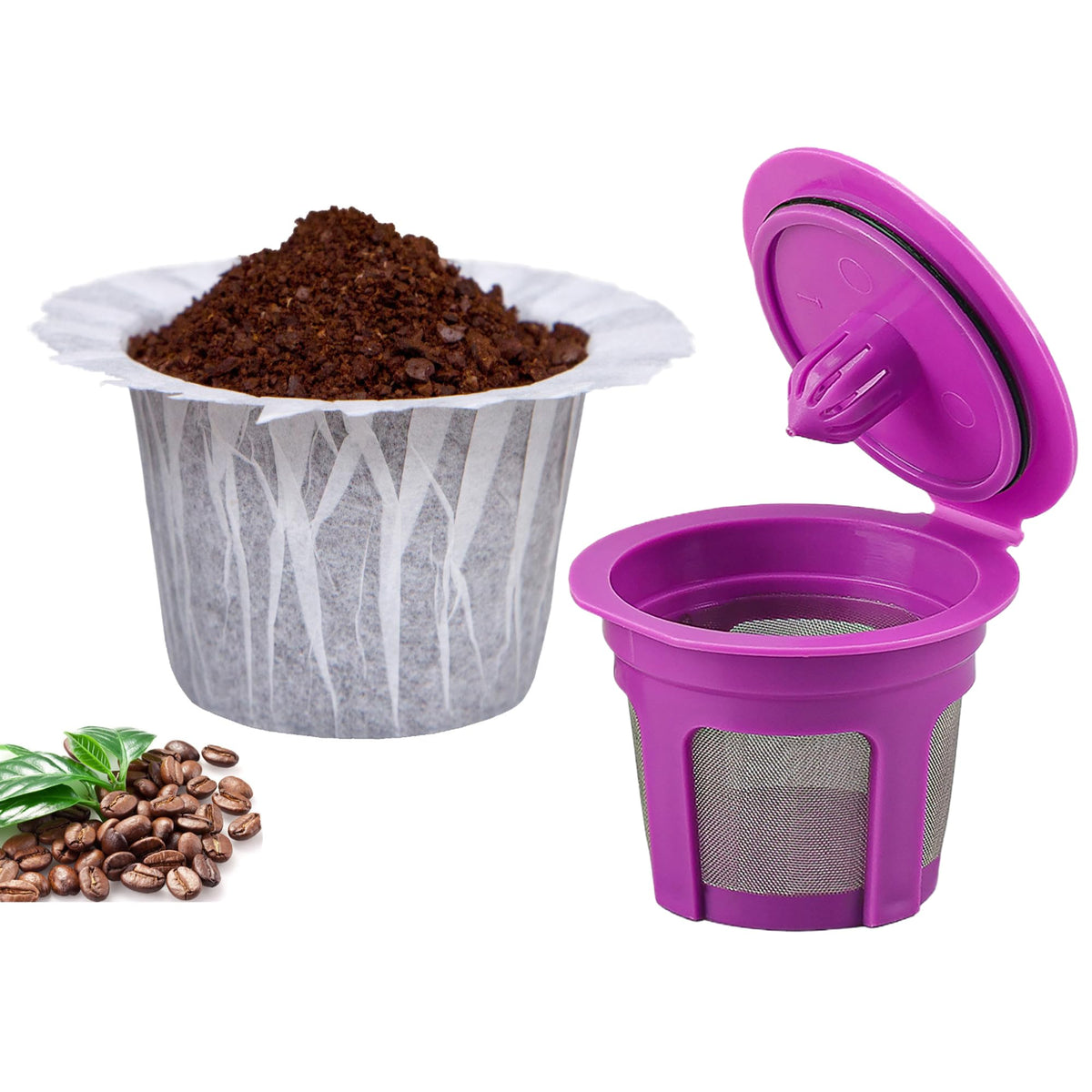 Haetyly filtros de papel para café 300 unidades, opción sostenible para cada taza.