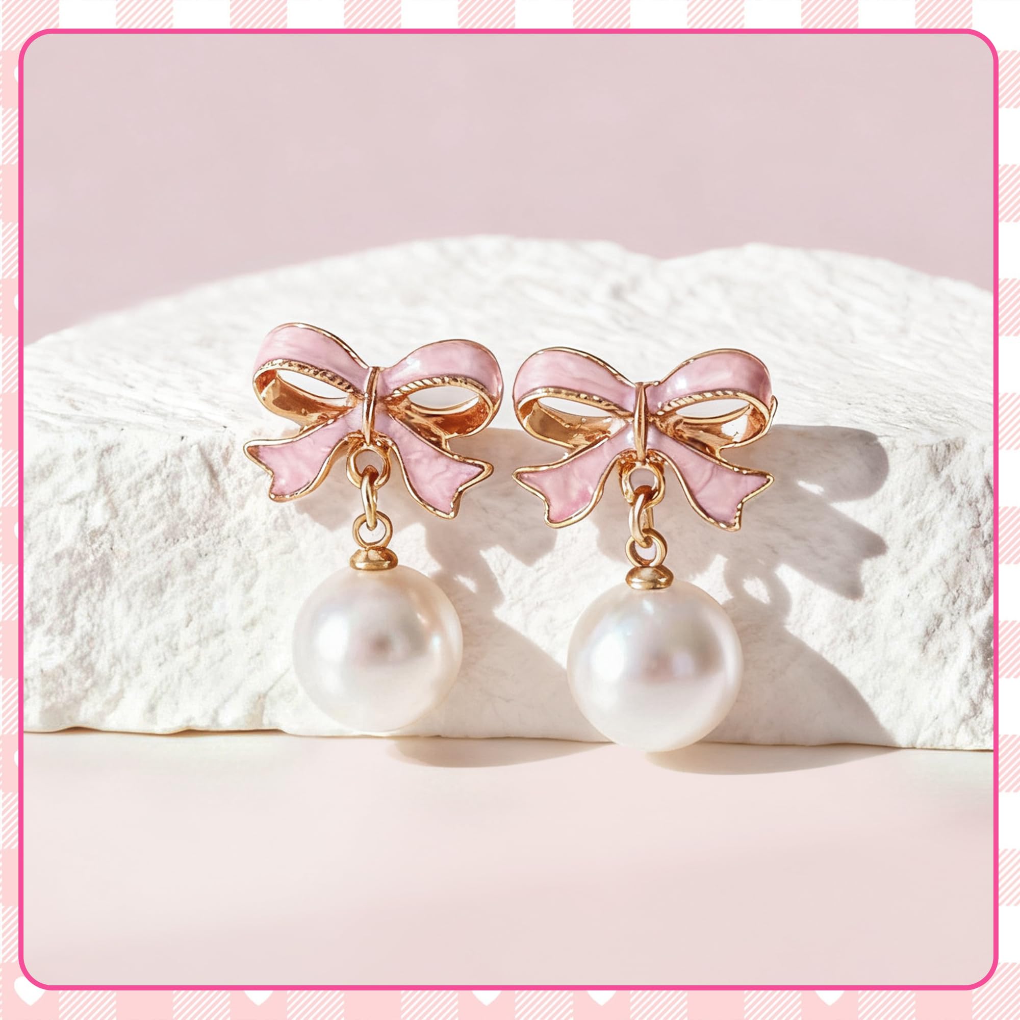 Hafublic coleteros rosa, elásticos para peinados diarios y duraderos.