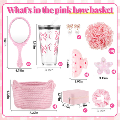 Hafublic espejo de mano rosa, ideal para retoques rápidos y cuidado personal.