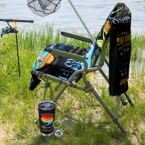 Llavero de pesca Hahafelt, durable y práctico para llaves