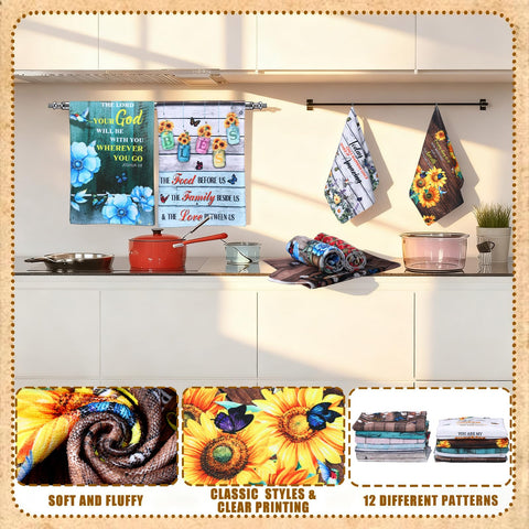Hahafelt: himnos y arte floral en toallas para elevar el ambiente