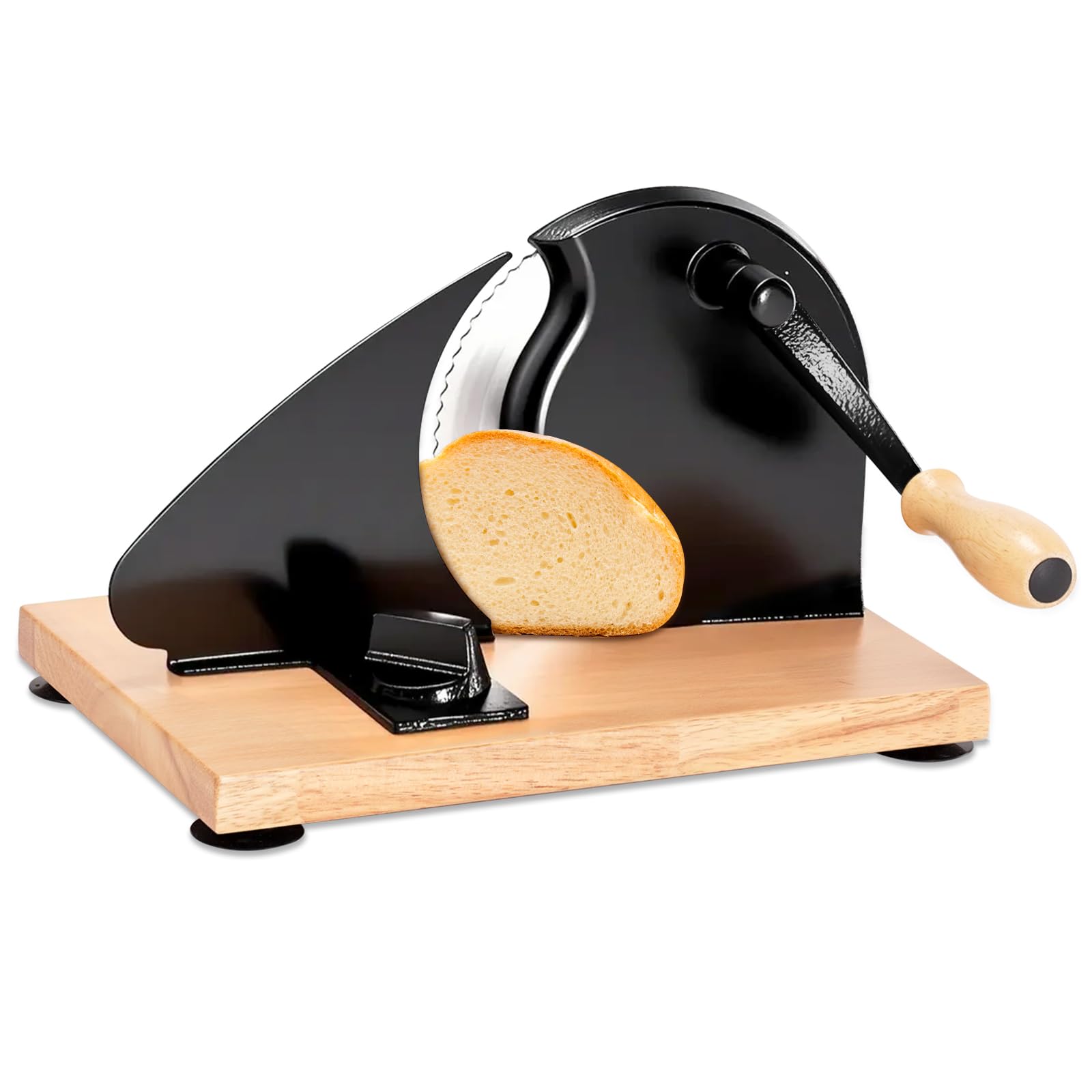 HAI FEIPN cortador de pan manual: ajuste de grosor para rebanadas precisas