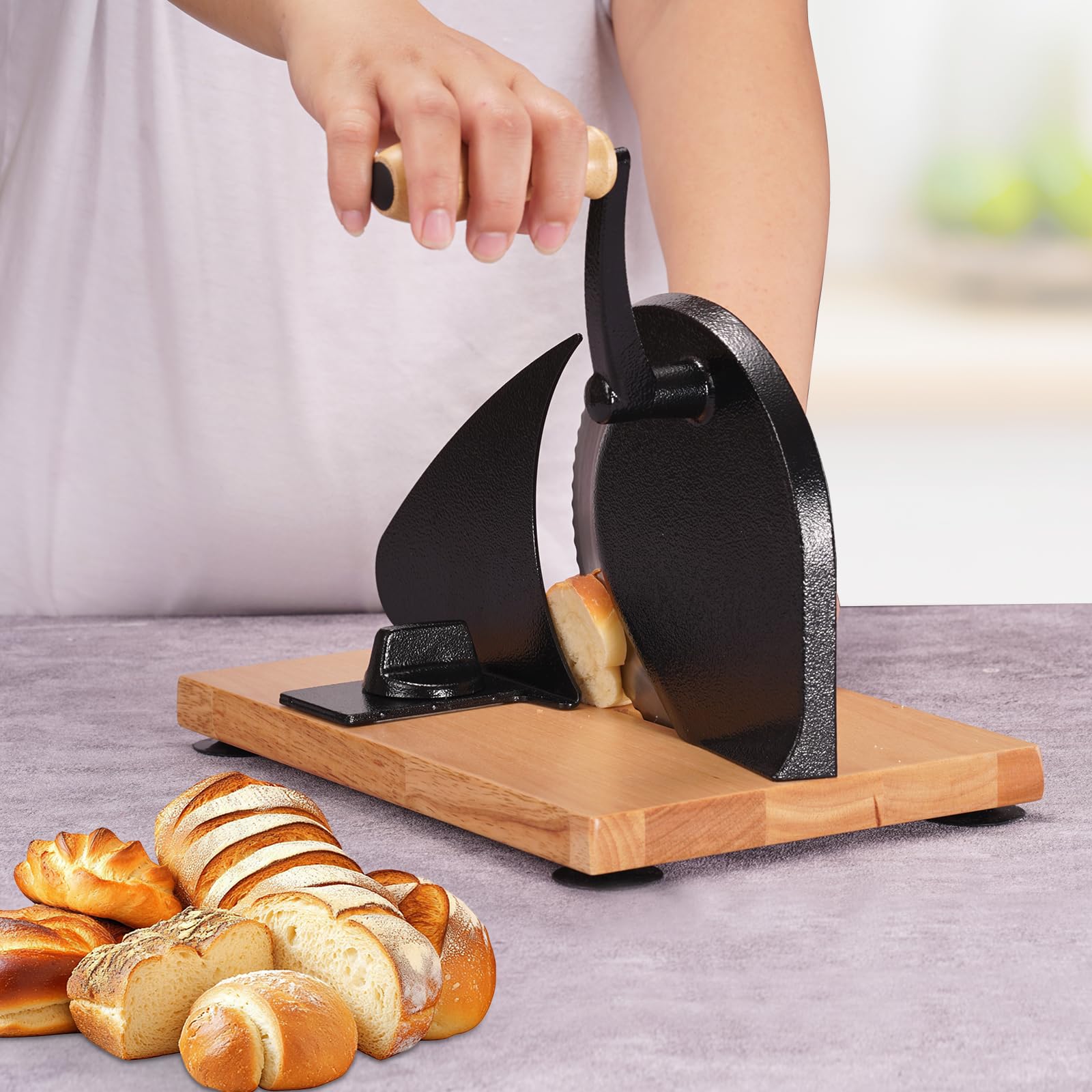 Regalo para el Día de la Madre: cortador de pan HAI FEIPN