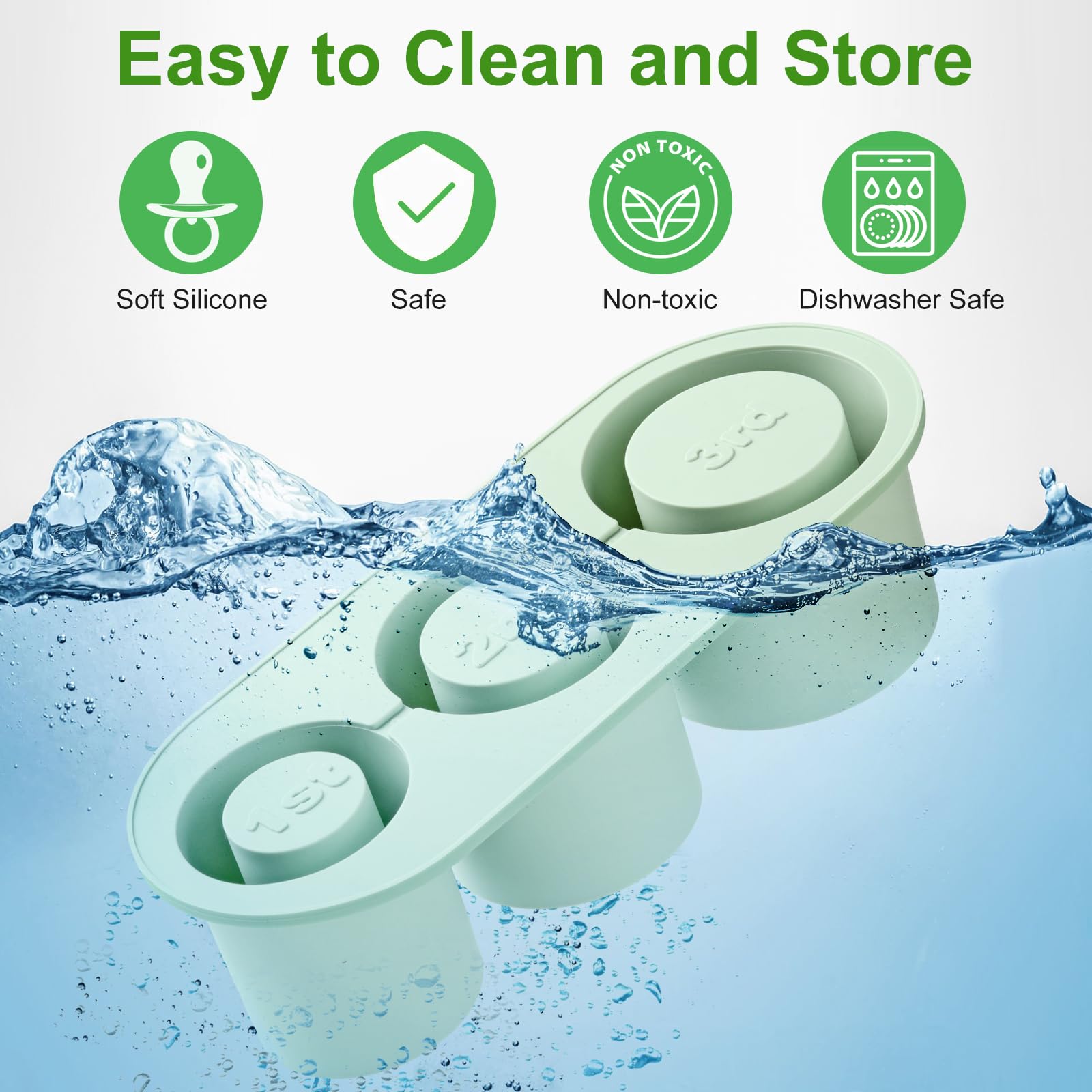 HAILI XMGQ silicona alimentaria libre de BPA y resistente.
