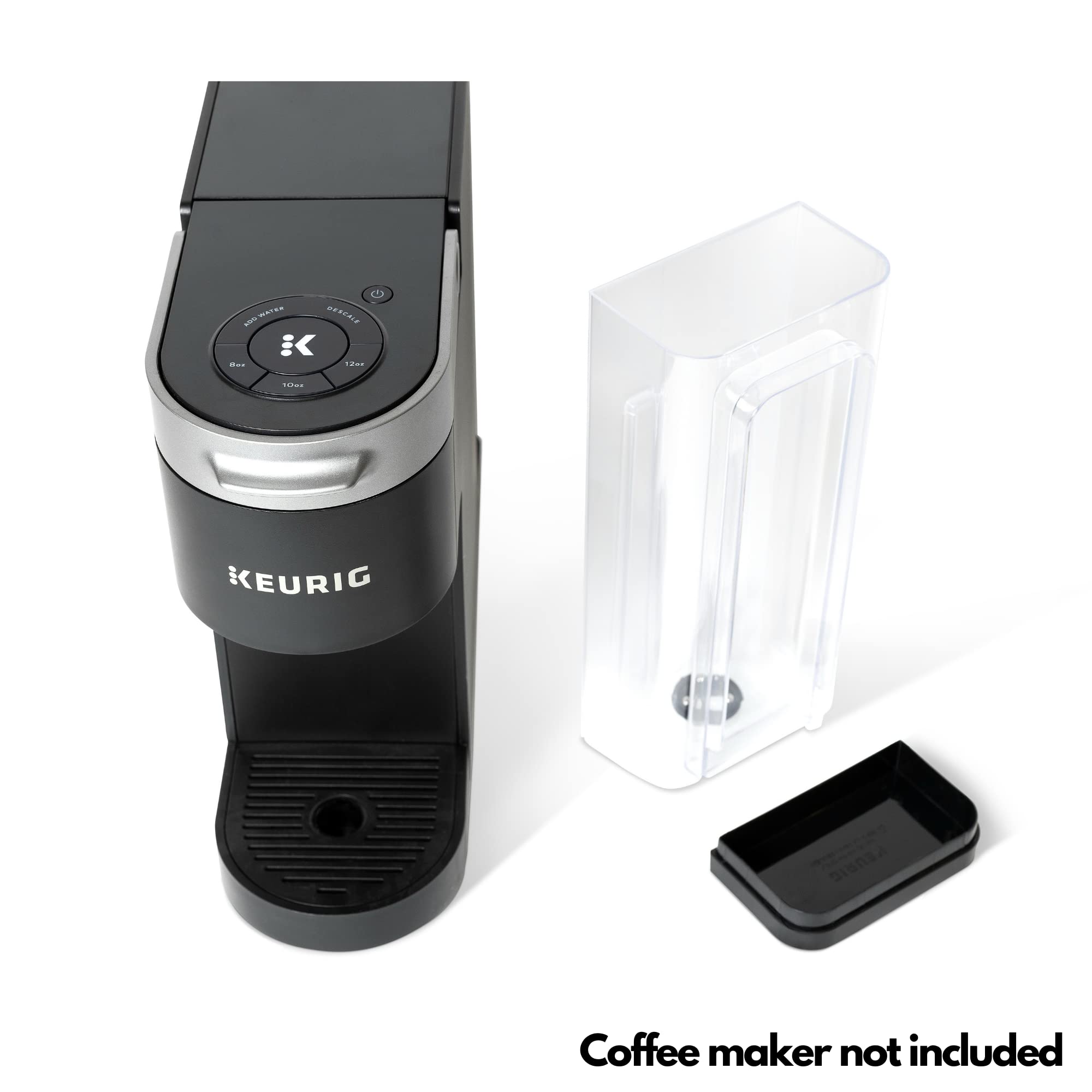 HAKANO depósito de agua Keurig K-Slim removible para rellenar fácilmente.