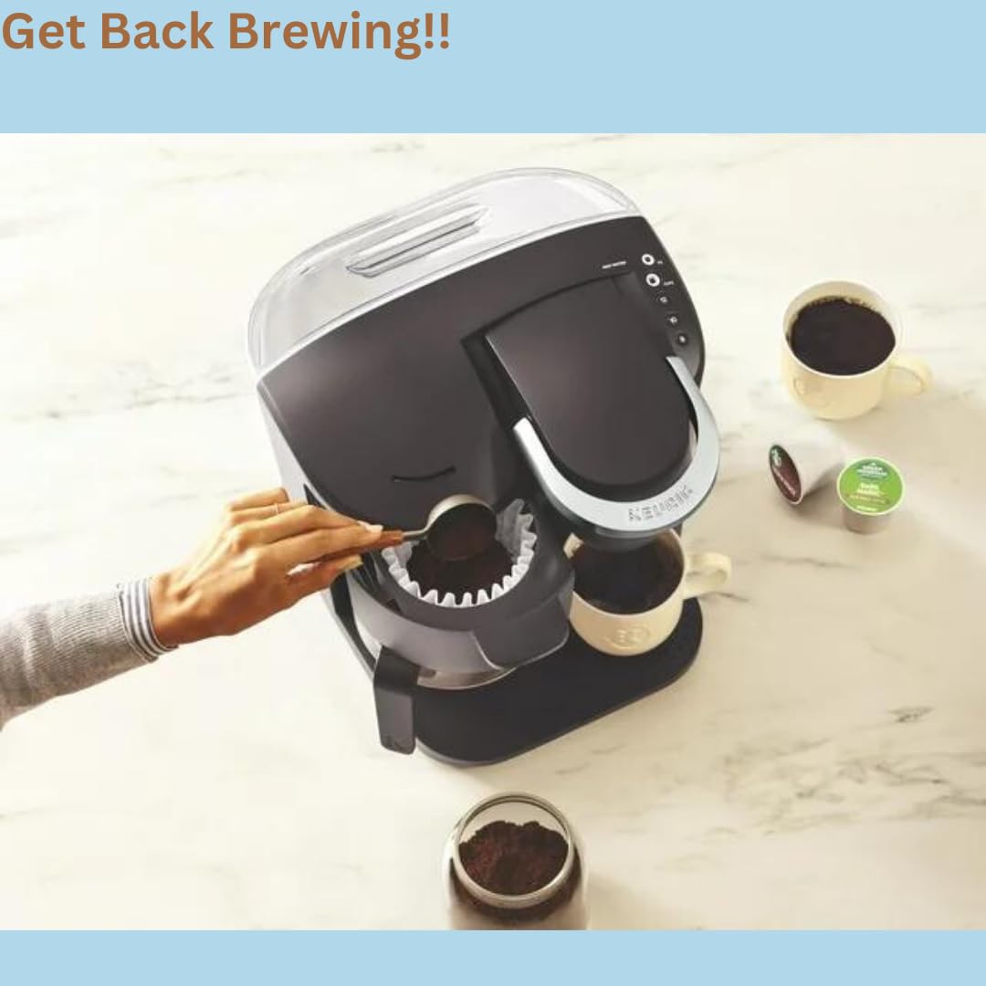 HAKANO reservorio de agua para Keurig K-Duo Essentials, relleno rápido para sesiones sin interrupciones