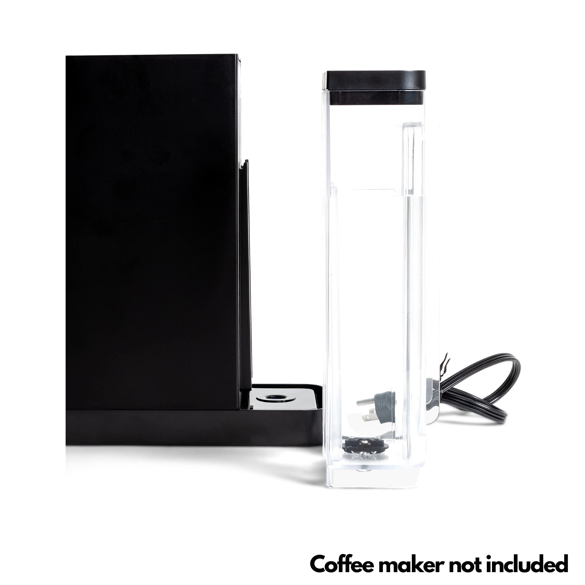 HAKANO tapa negra para Keurig K-Slim, protege el contenido durante el uso.