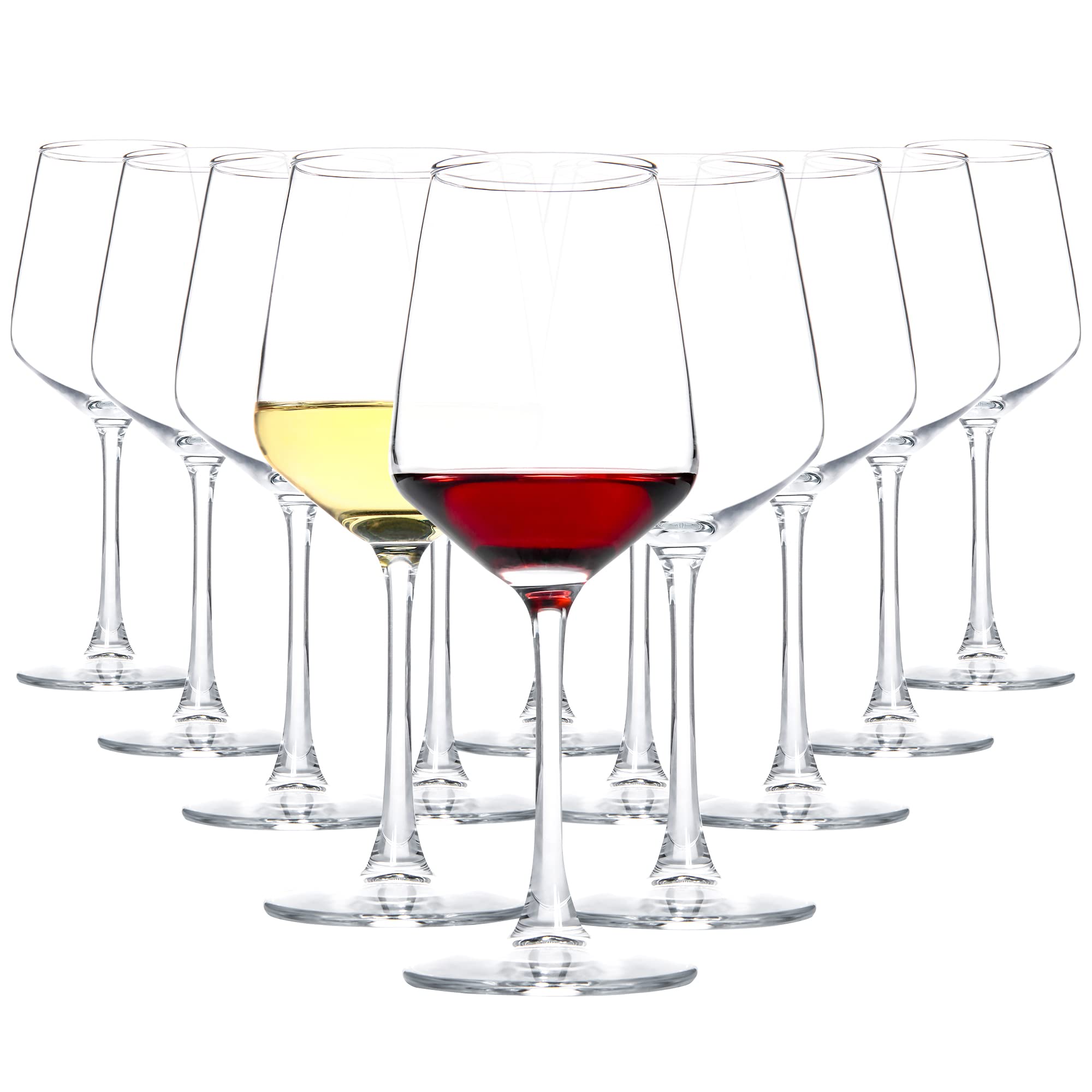HAKEEMI copa de vino con tallo transparente para realzar aromas y sabor.