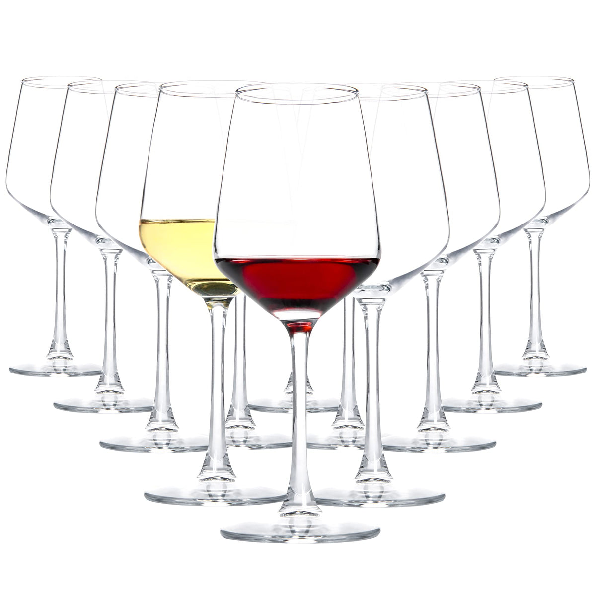 HAKEEMI copa de vino con tallo transparente para realzar aromas y sabor.