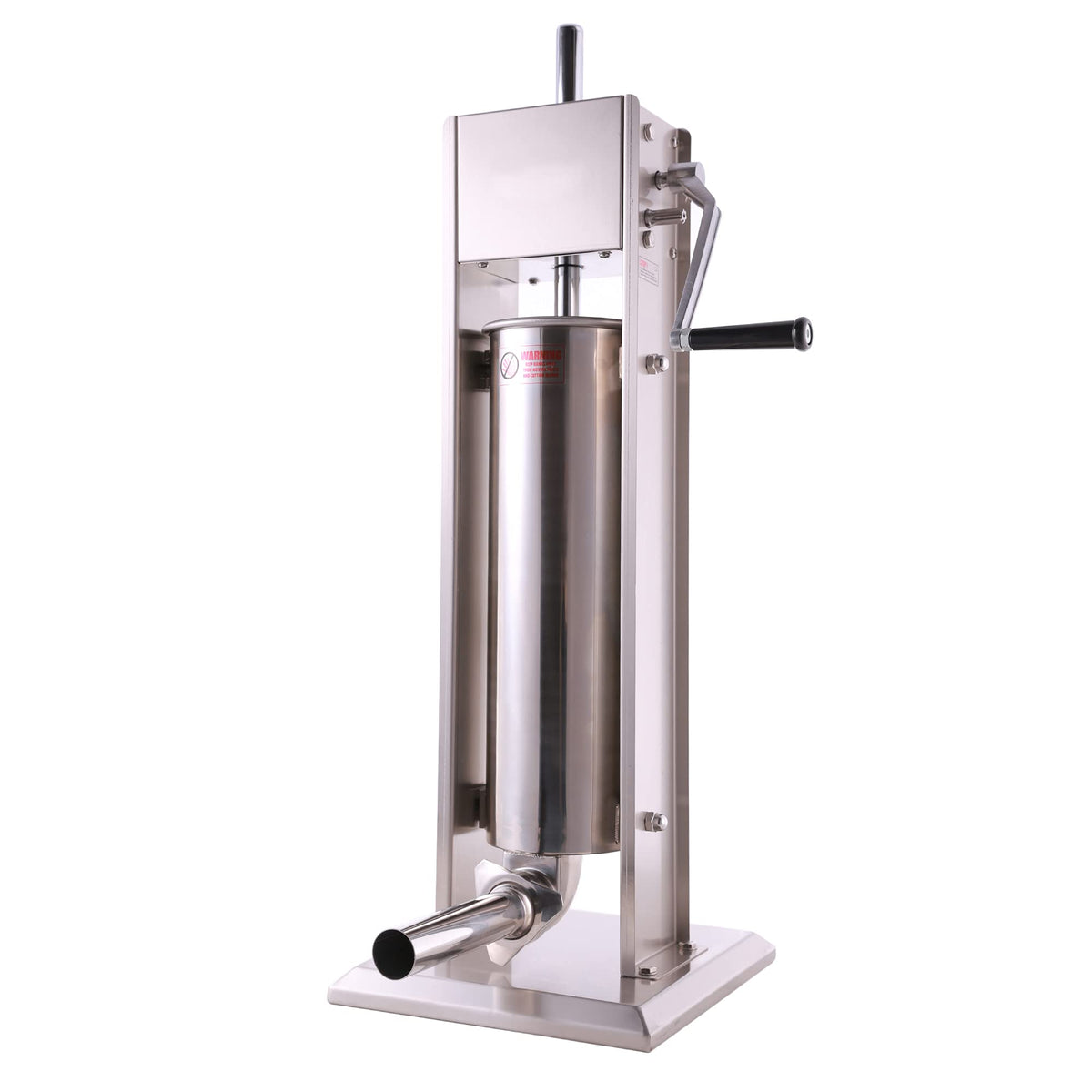 Hakka Brothers base-inox: llenadora vertical resistente para uso diario.