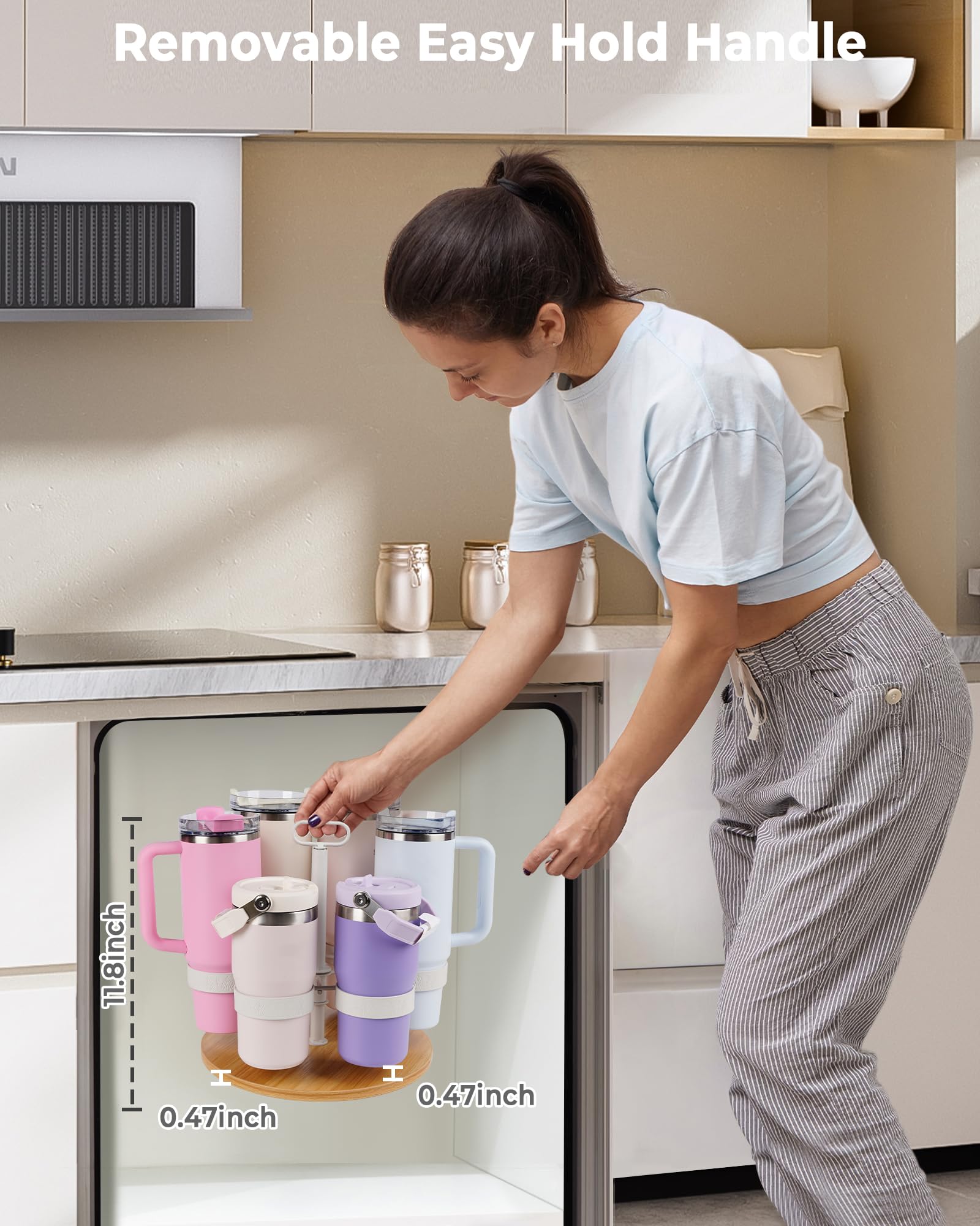 HALIAFANCY forro antiarañazos interior protege el acabado de tus vasos.