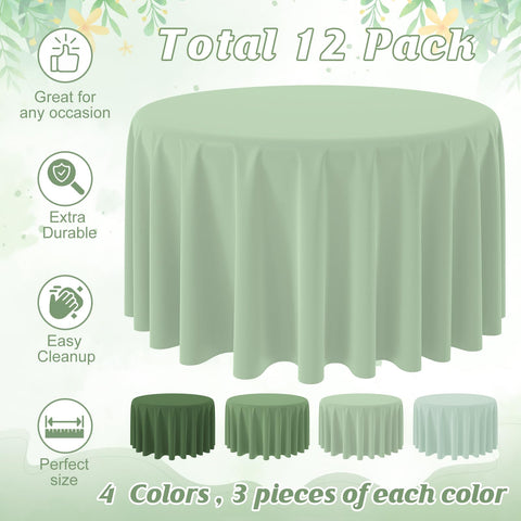 Mantel desechable ligero Hallswl, práctico para montajes rápidos en fiestas