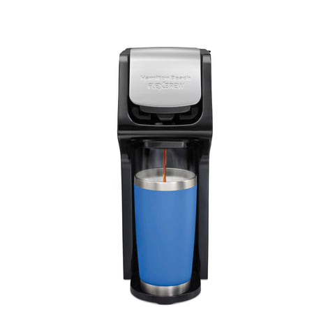 Hamilton Beach FlexBrew: diseño compacto ideal para encimeras pequeñas.